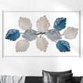 Decoratiune de perete, Casado, Metal, Dimensiuni: 117 x 2 x 57 cm, Multicolor