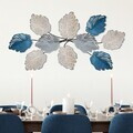 Decoratiune de perete, Casado, Metal, Dimensiuni: 117 x 2 x 57 cm, Multicolor