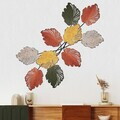 Decoratiune de perete, Casado, Metal, Dimensiuni: 117 x 2 x 57 cm, Multicolor