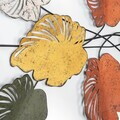 Decoratiune de perete, Casado, Metal, Dimensiuni: 117 x 2 x 57 cm, Multicolor
