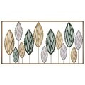 Decoratiune de perete, Maravilloso, Metal, Grosime: 0,6 mm, Multicolor