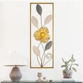 Decoratiune de perete, Amanecer, Metal, Grosime: 0,6 mm, Multicolor