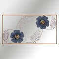 Decoratiune de perete, Cipor, Metal, Grosime: 0,6 mm, Multicolor