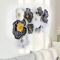 Decoratiune de perete, Bilge, Metal, Dimensiuni: 105 x 10 x 60 cm, Multicolor