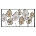 Decoratiune de perete, Melo, Metal, Grosime: 0,6 mm, Multicolor