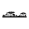 Decoratiune de perete, Bosco, Metal, Grosime: 1,2 mm, Negru