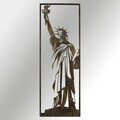 Decoratiune de perete, Statue of Liberty, Metal, Grosime: Tablă metalică 1,2 mm, Vintage