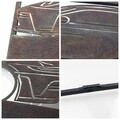 Decoratiune de perete, Street Legend, Metal, Grosime: Tablă metalică 1,2 mm, Vintage