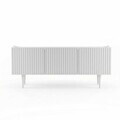 Comoda TV, Hanah Home, Capella 120, 120x50x29 cm, MDF, Alb