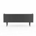 Comoda TV, Hanah Home, Capella 120, 120x50x29 cm, MDF, Gri
