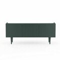 Comoda TV, Hanah Home, Capella 120, 120x50x29 cm, MDF, Verde