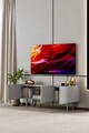 Comoda TV, Hanah Home, Capella 140, 140x50x29 cm, MDF, Gri deschis
