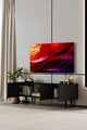 Comoda TV, Hanah Home, Capella 140, 140x50x29 cm, MDF LAMINAT, Negru