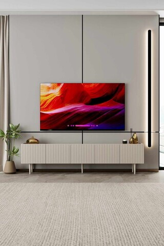 Comoda TV, Hanah Home, Capella 200, 200x50x29 cm, MDF, Gresie