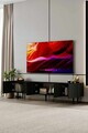 Comoda TV, Hanah Home, Capella 200, 200x50x29 cm, MDF LAMINAT, Negru