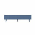 Comoda TV, Hanah Home, Capella 200, 200x50x29 cm, MDF, Albastru