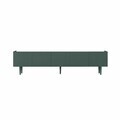 Comoda TV, Hanah Home, Capella 200, 200x50x29 cm, MDF, Verde