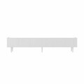 Comoda TV, Hanah Home, Capella 240, 240x50x29 cm, MDF LAMINAT, Alb