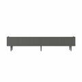 Comoda TV, Hanah Home, Capella 240, 240x50x29 cm, MDF, Gri