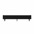 Comoda TV, Hanah Home, Capella 240, 240x50x29 cm, MDF, Negru