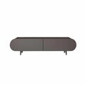 Comoda TV, Hanah Home, Regulus 140, 140x49x30 cm, MDF, Gri