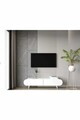Comoda TV, Hanah Home, Regulus 160, 160x49x30 cm, MDF, Alb