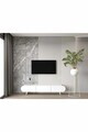 Comoda TV, Hanah Home, Regulus 180, 180x49x30 cm, MDF, Alb