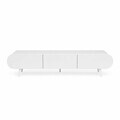 Comoda TV, Hanah Home, Regulus 180, 180x49x30 cm, MDF, Alb