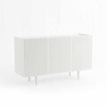 Consola, Hanah Home, Capella 120, 120x60x40 cm, MDF, Alb