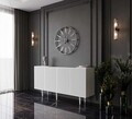 Consola, Hanah Home, Capella 140, 140x60x40 cm, MDF, Alb