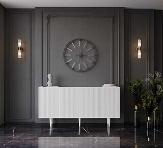 160x60x40 cm, Alb
