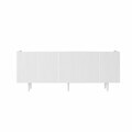 Consola, Hanah Home, Capella 180, 180x60x40 cm, MDF, Alb