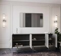 Consola, Hanah Home, Capella 180, 180x60x40 cm, MDF, Gri
