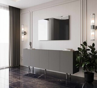 200x60x40 cm, Gri