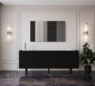 200x60x40 cm, Negru