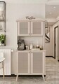 Dulap de bar pentru cafea, Hanah Home, Avior 90, 90x170x40 cm, MDF, Gresie