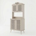 Dulap de bar pentru cafea, Hanah Home, Avior 90, 90x170x40 cm, MDF, Gresie