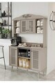 Dulap de bar pentru cafea, Hanah Home, Avior 120, 120x170x40 cm, MDF, Gresie
