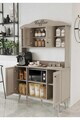 Dulap de bar pentru cafea, Hanah Home, Avior 120, 120x170x40 cm, MDF, Gresie
