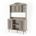 Dulap de bar pentru cafea, Hanah Home, Avior 120, 120x170x40 cm, MDF, Gresie