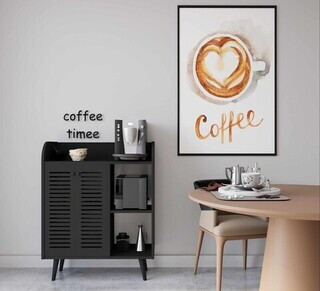 90x109x40 cm, Negru