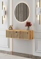 Bufet, Hanah Home, Mimosa 50, 50x26x22 cm, MDF, Maro