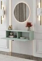Bufet, Hanah Home, Mimosa 50, 50x26x22 cm, MDF, Verde menta