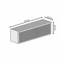 Bufet, Hanah Home, Mimosa 70, 70x26x22 cm, MDF, Gresie