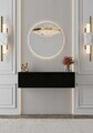 Bufet, Hanah Home, Mimosa 70, 70x26x22 cm, MDF, Negru