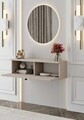 Bufet, Hanah Home, Mimosa 90, 90x26x22 cm, MDF, Gresie