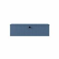 Bufet, Hanah Home, Mimosa 90, 90x26x22 cm, MDF, Albastru