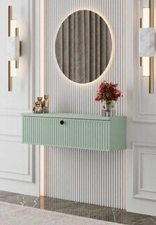 90x26x22 cm, Verde menta