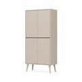 Dulap pentru bucatarie, Hanah Home, Capella, 69x158x32 cm, MDF, Gresie