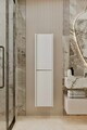 Dulap de baie, Hanah Home, Capella, 34x138x32 cm, MDF, Alb